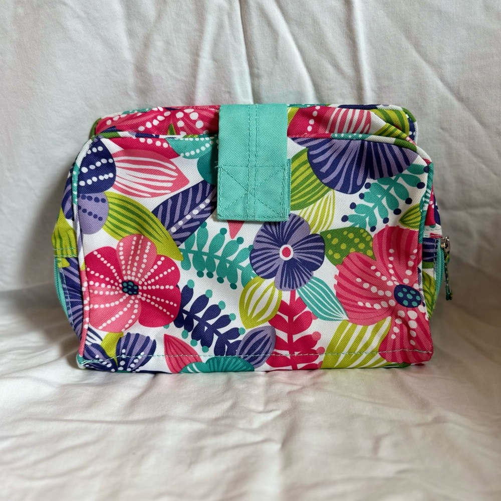 PB TEEN Floral Hanging Toiletry Bag